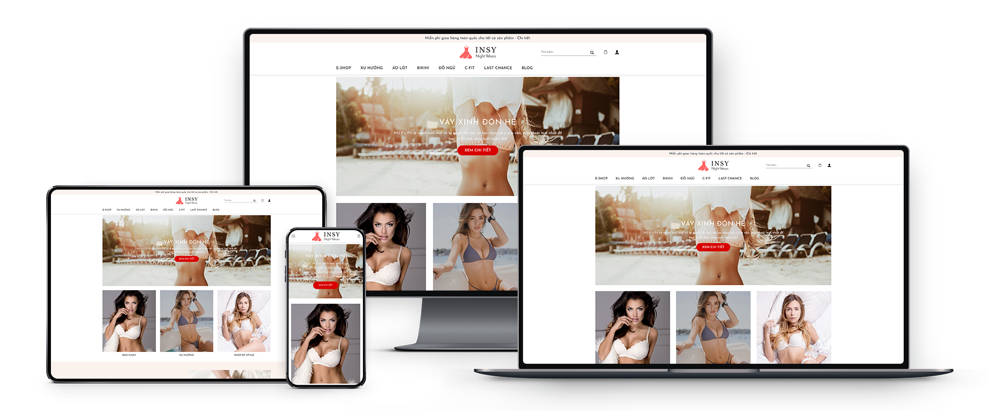 Giao Diện Website WordPress Bán Bikini Mùa Hè Tốt Nhất Năm 2025 12 Bikini Noi Y