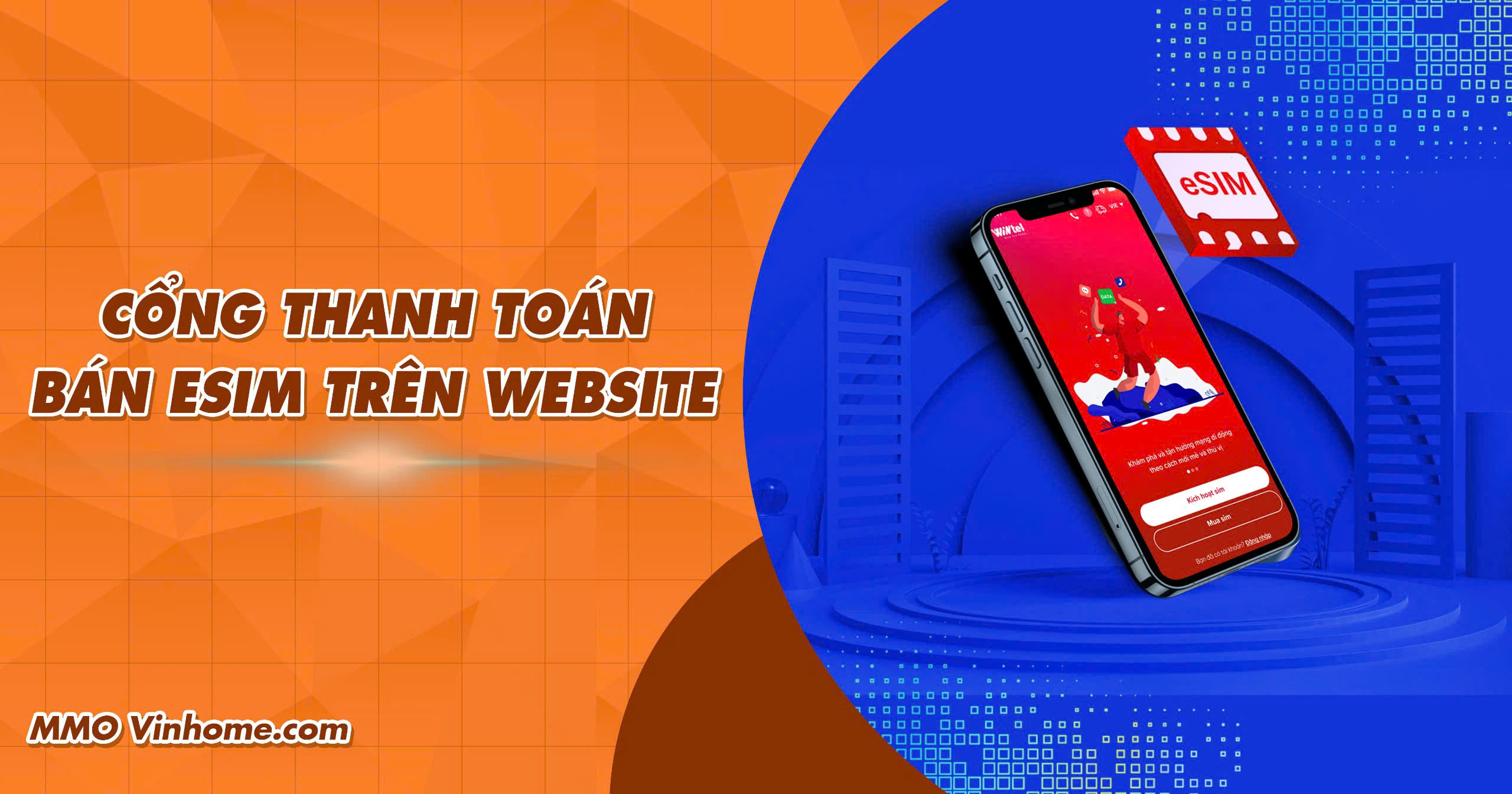 Cổng thanh toán bán ESim trên Website