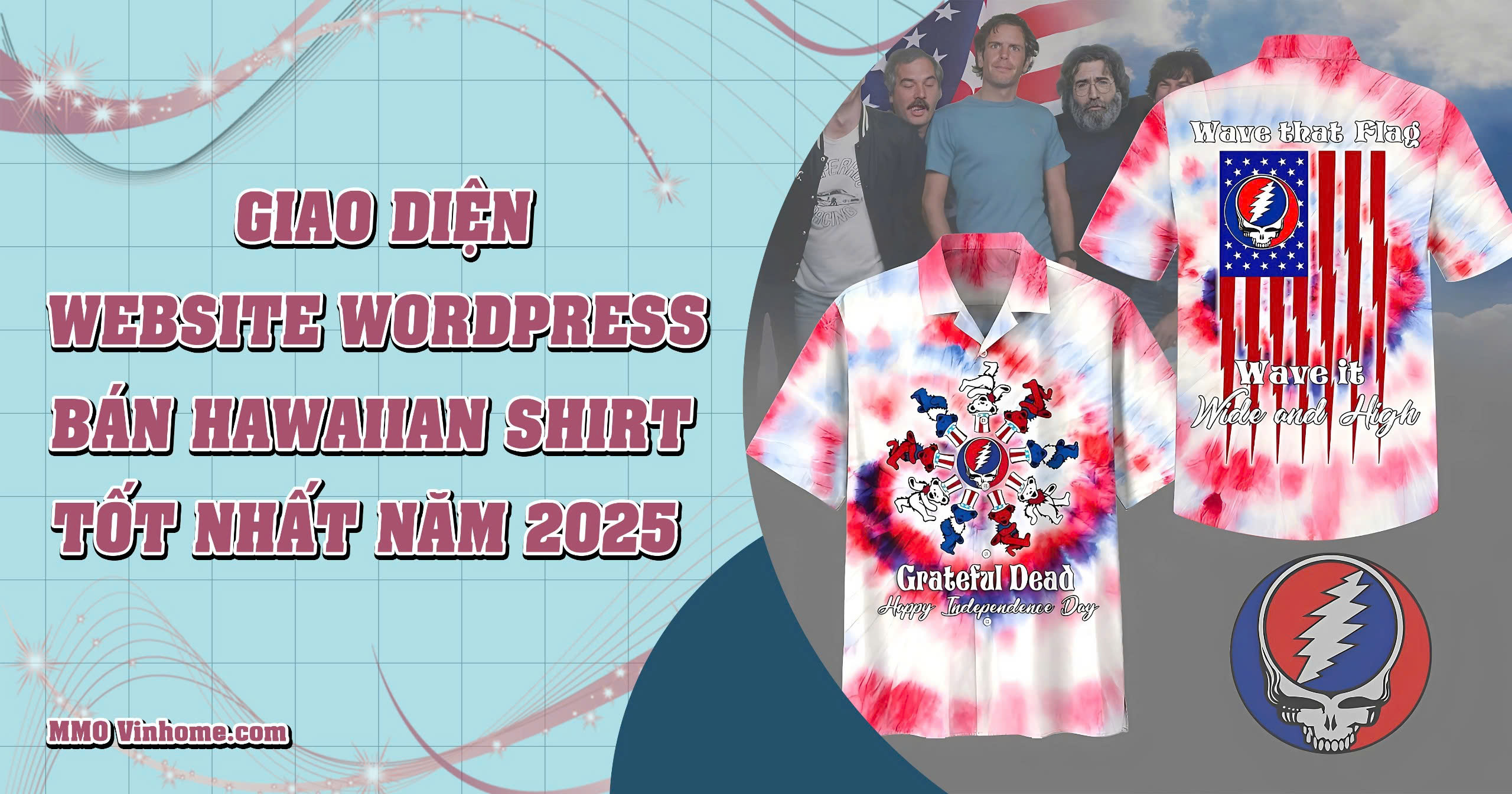 Giao Diện Website WordPress Bán Hawaiian Shirt Tốt Nhất Năm 2025 1 Giao Diện Website WordPress Bán Hawaiian Shirt Tốt Nhất Năm 2025