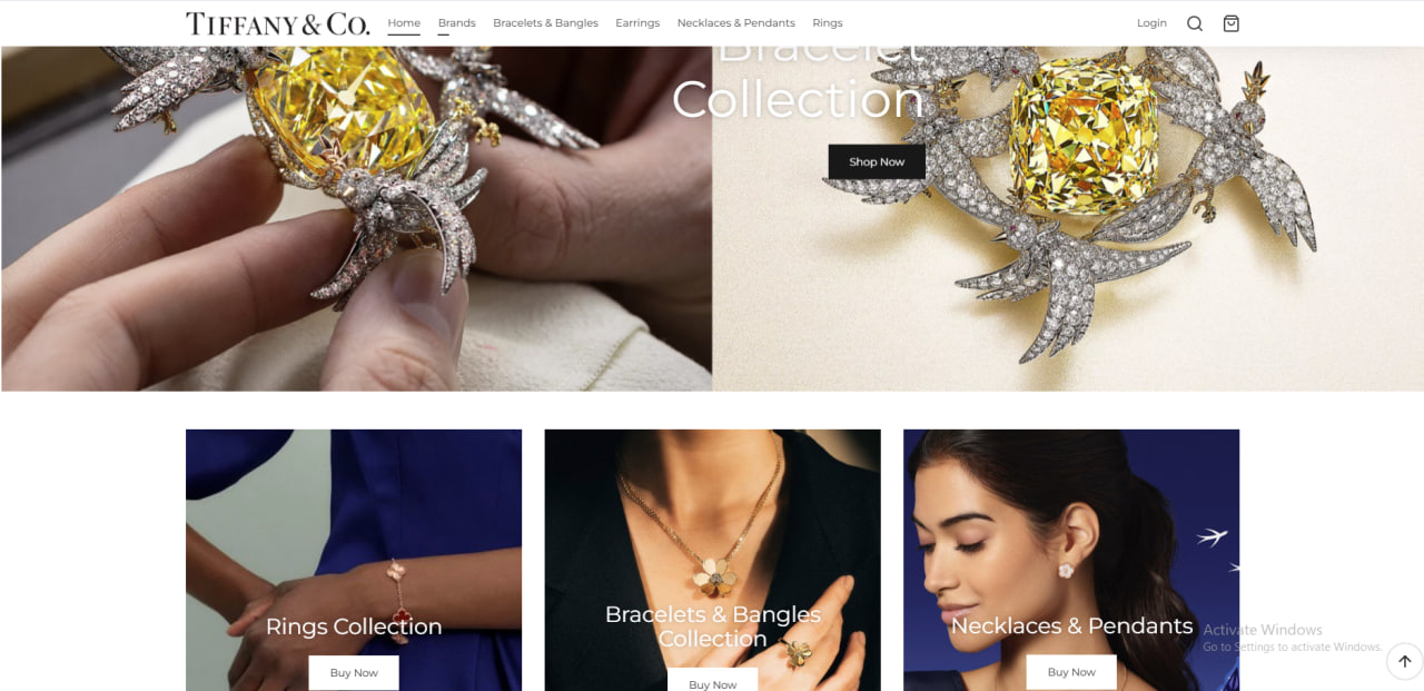 Giao Diện Website WordPress Bán Trang Sức 2025 4 Giao diện mẫu của MMO Vinhome
