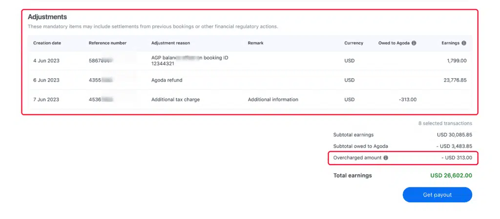 Hướng Dẫn Rút Tiền Từ Thẻ UPC Trên Agoda 15 a screenshot of a computer screen description automatically generated 2.png