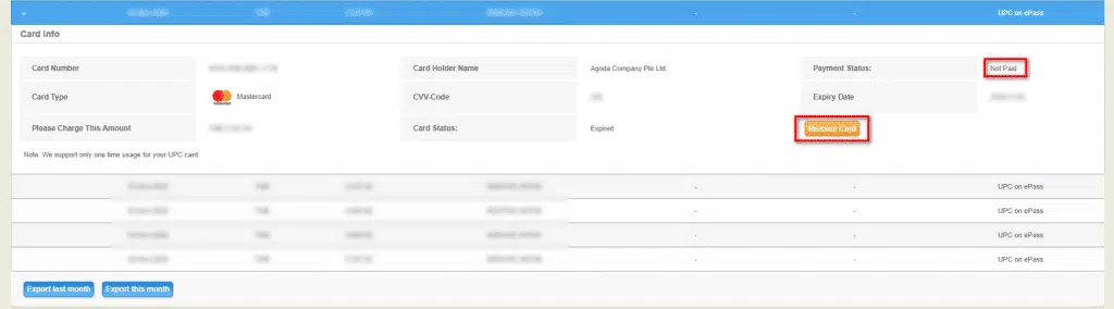 Hướng Dẫn Rút Tiền Từ Thẻ UPC Trên Agoda 18 a screenshot of a computer description automatically generated 2 1.png