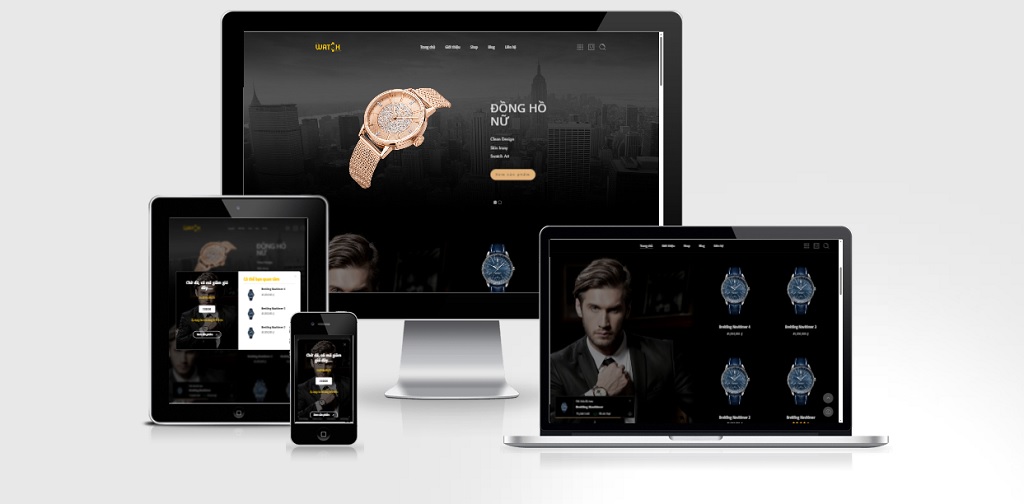 Giao Diện Website WordPress Bán Đồng Hồ Tốt Nhất Năm 2025 7 theme wordpress elementor ban dong ho