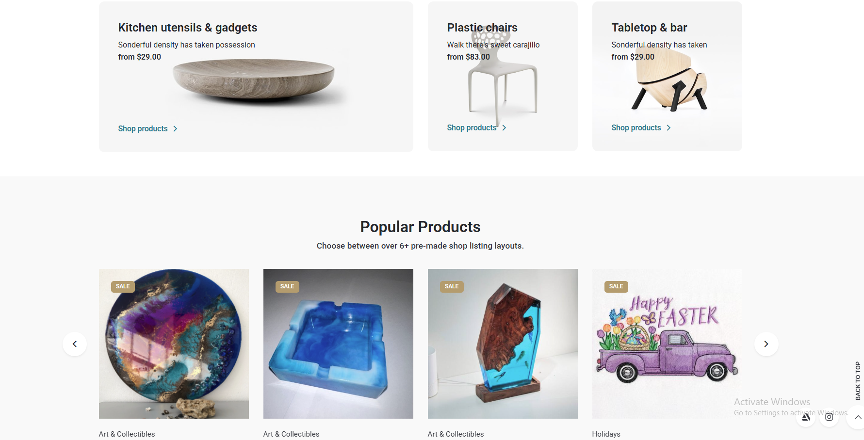 Giao Diện Website WordPress Bán Tumbler Mới Nhất 2025 1 Thiết kế tối giản