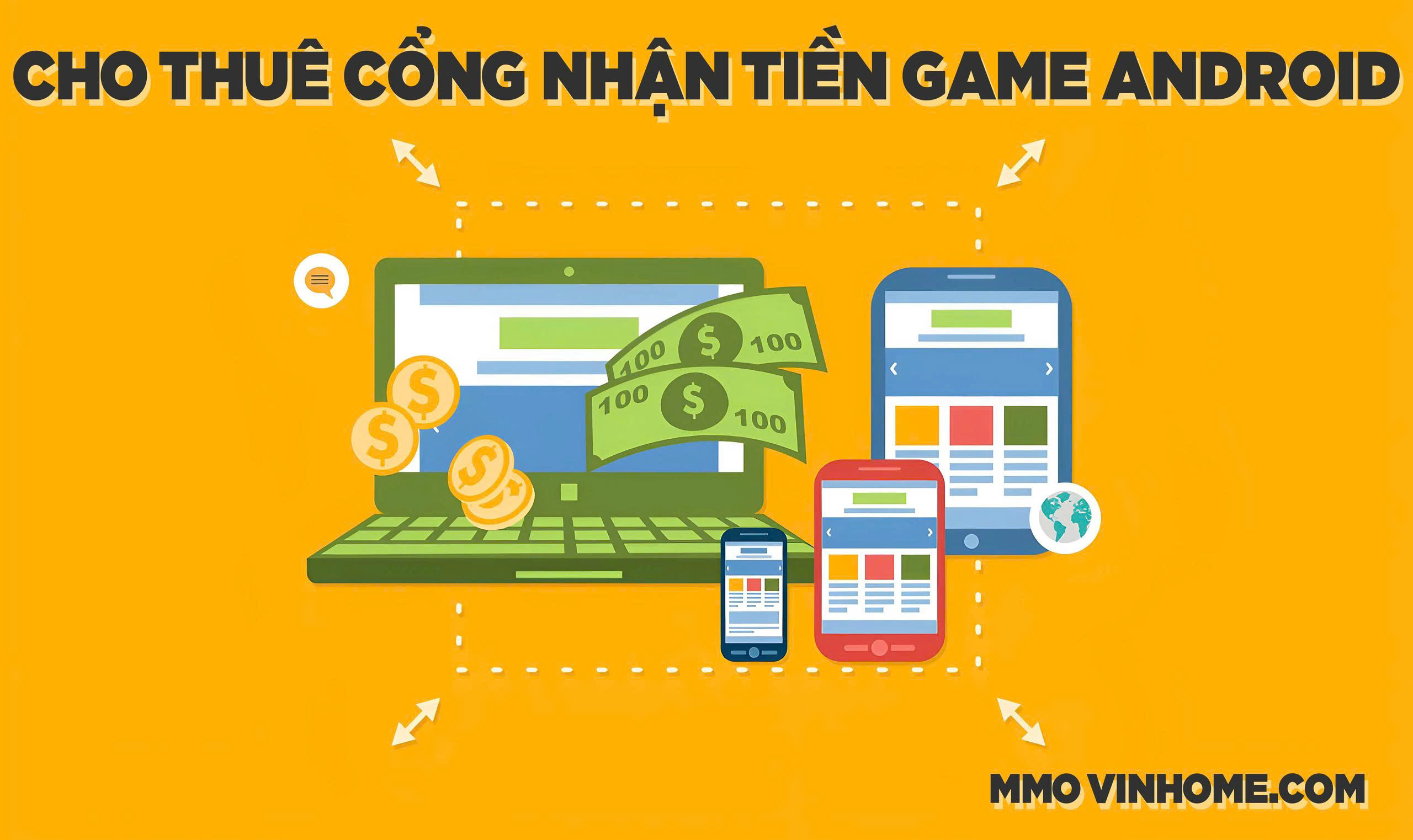 Cho Thuê Cổng Nhận Tiền Game Android