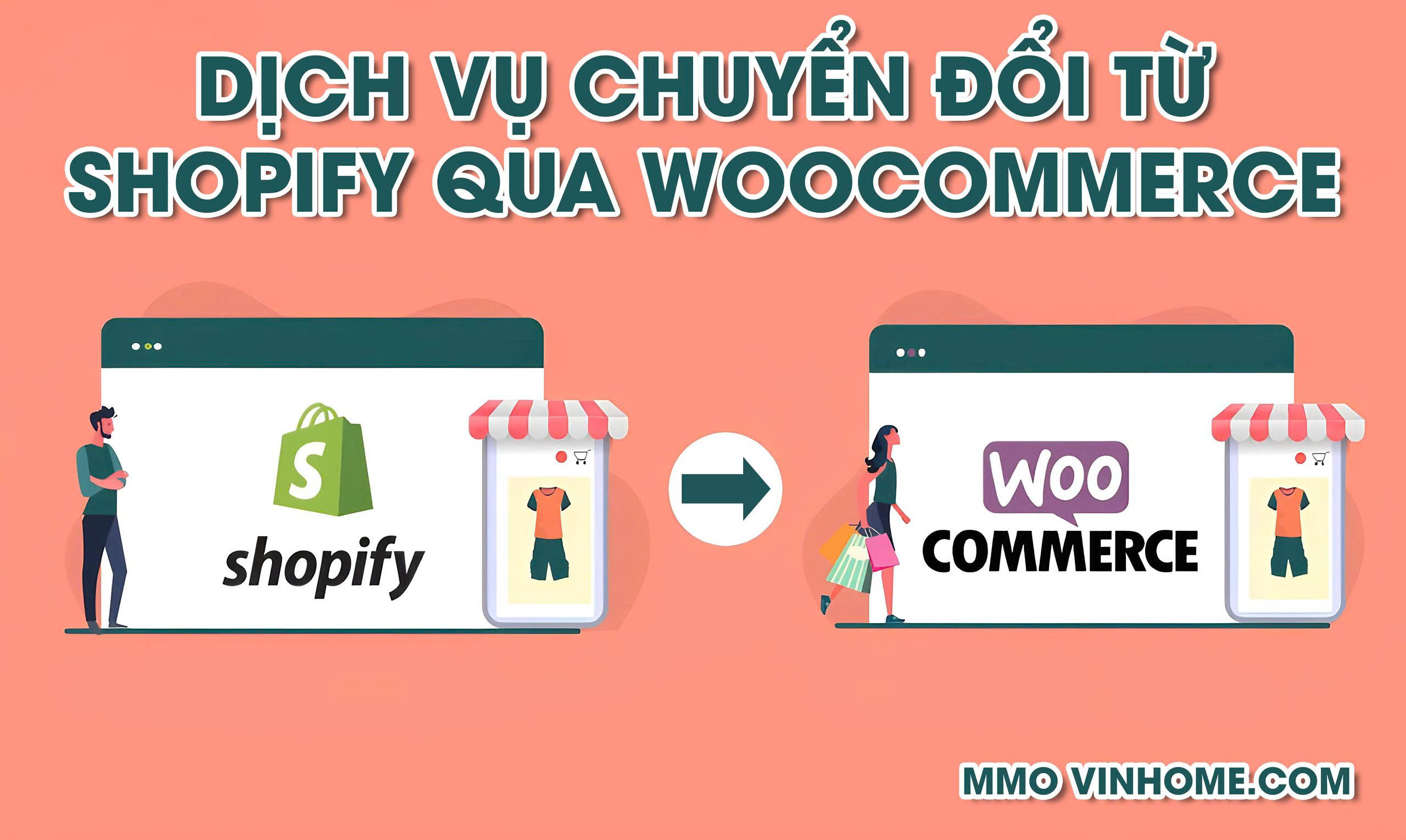 Dịch Vụ Chuyển Đổi Từ Shopify Qua WooCommerce 6 Dịch Vụ Chuyển Đổi Từ Shopify Qua WooCommerce