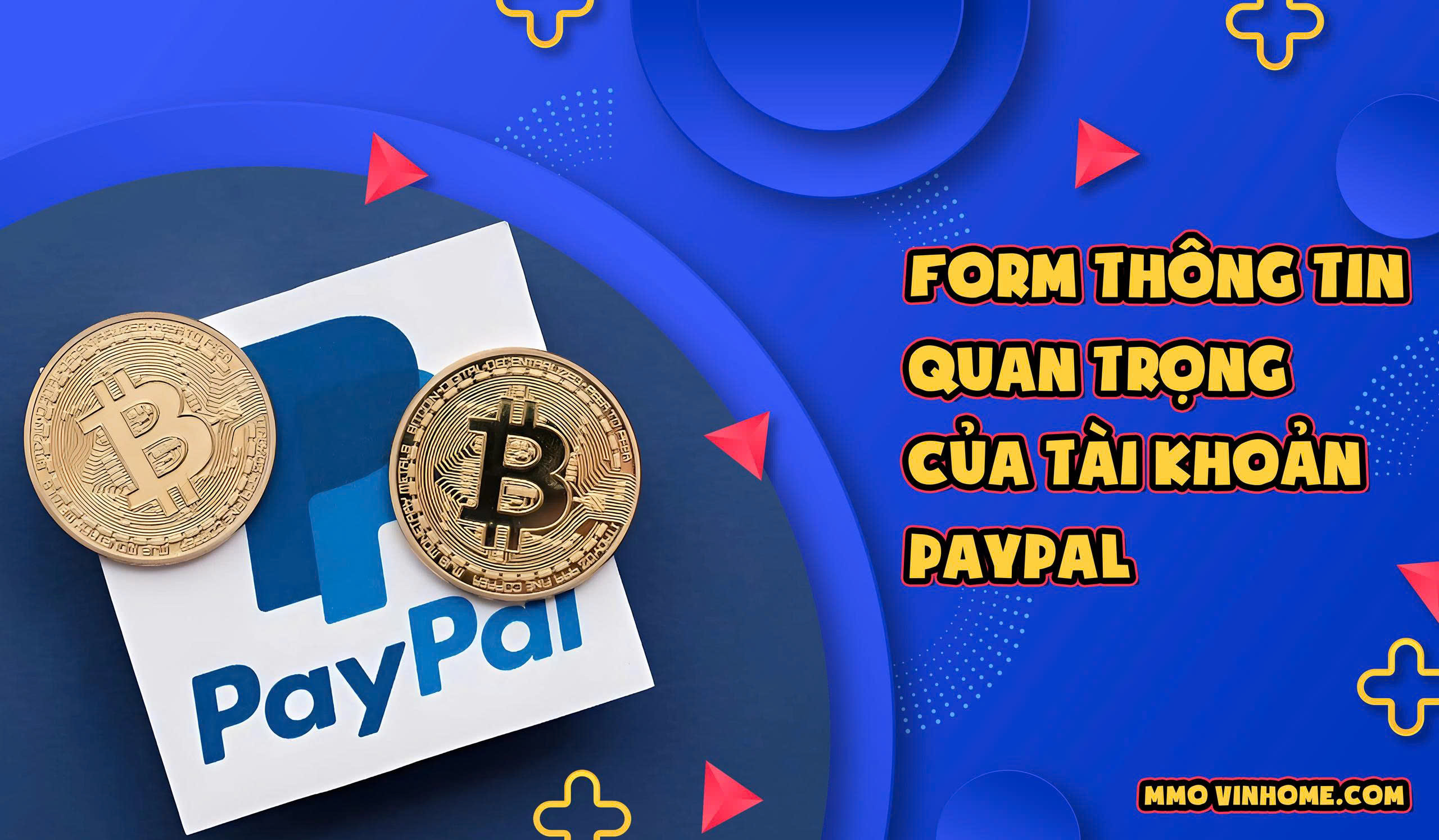 Form Thông Tin Quan Trọng Của Tài Khoản PayPal