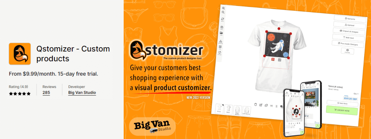 Top 5 app custom Shopify tốt nhất cho POD 5 10 21