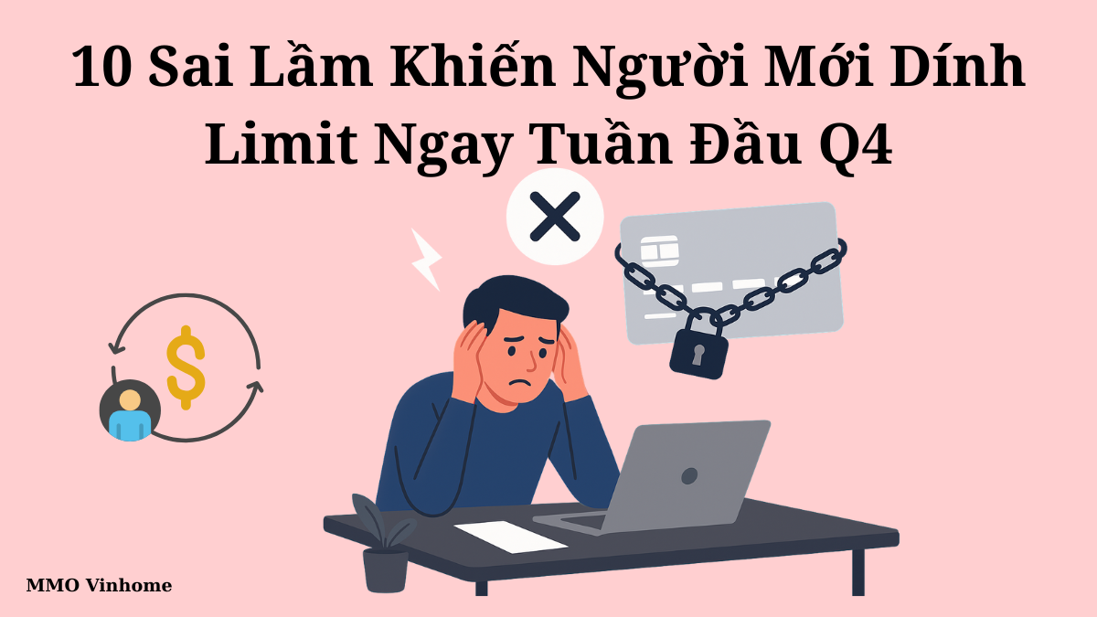 10 Sai Lầm Khiến Người Mới Dính Limit Ngay Tuần Đầu Q4