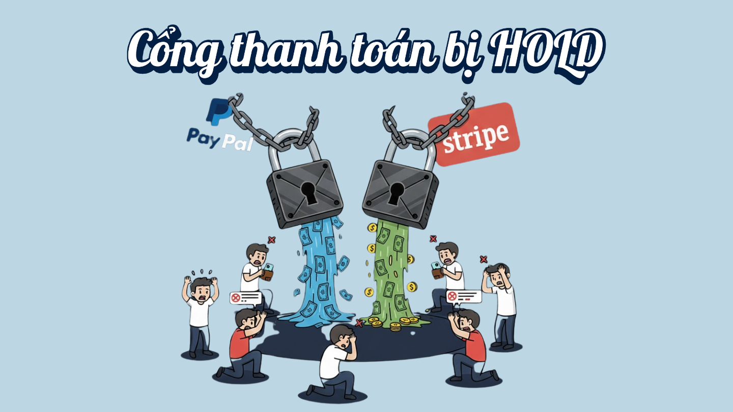 Cổng thanh toán bị hold