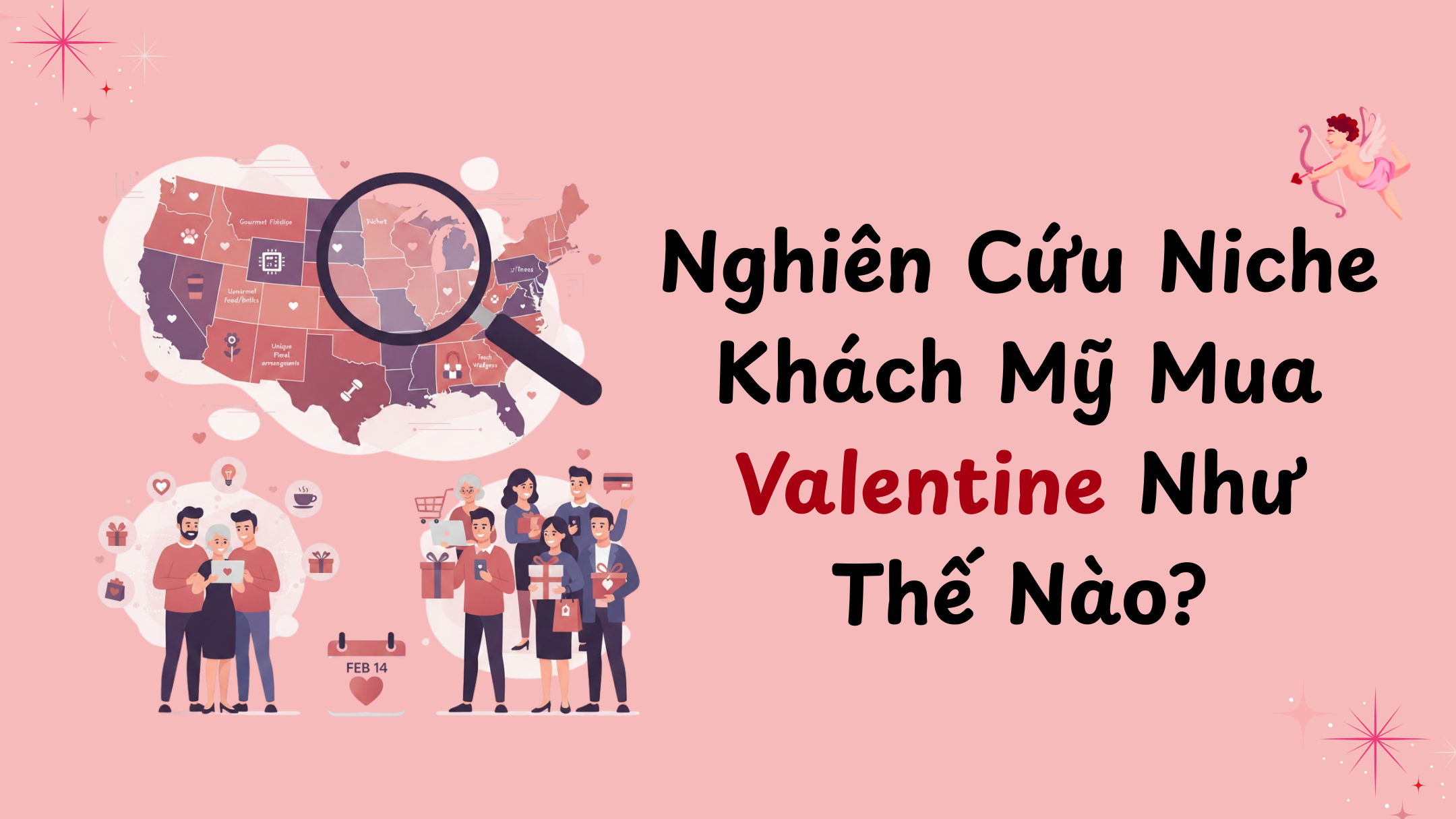 Checklist Chuẩn Bị Mùa Valentine 2026 Dành Cho Seller POD 3 Nghiên Cứu NicheKhách Mỹ Mua Valentine Như Thế Nào?
