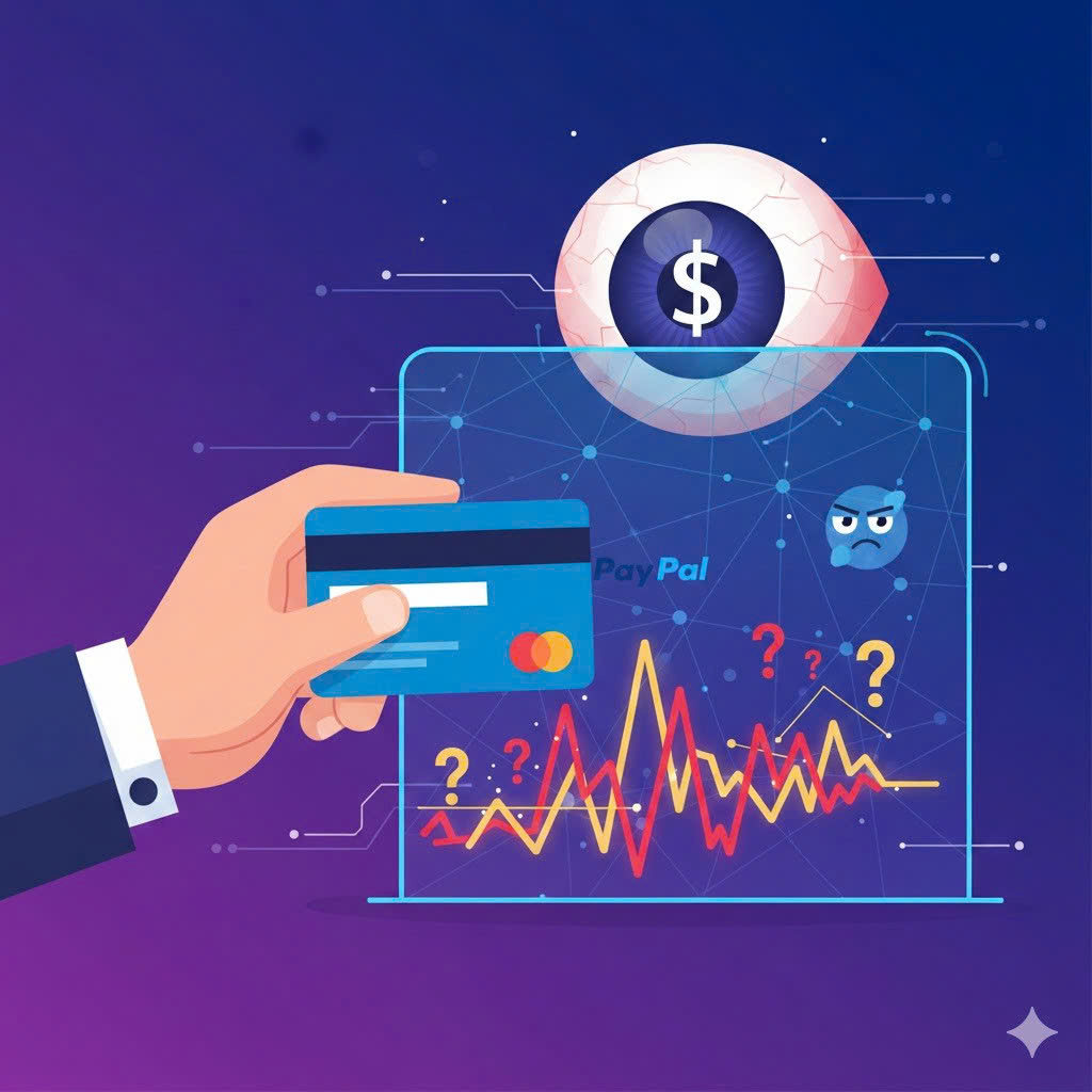 PayPal nghi ngờ bạn khi thấy các hành vi giao dịch bất thường