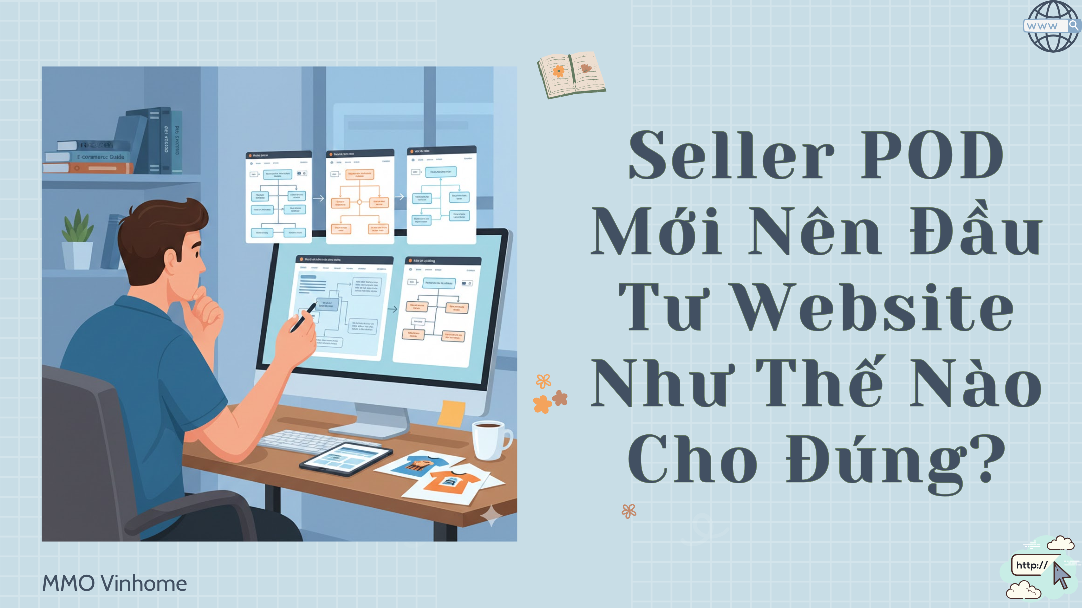 Seller POD Mới Nên Đầu Tư Website Như Thế Nào Cho Đúng?