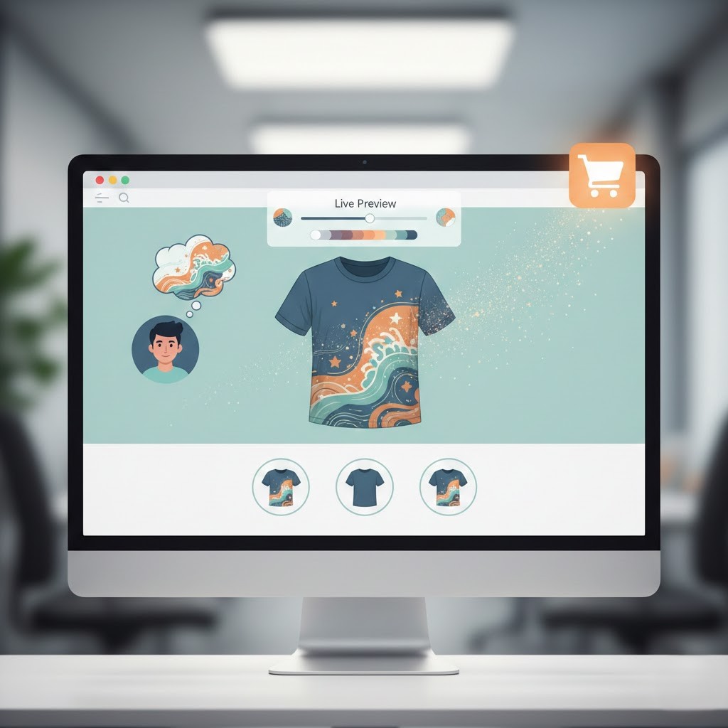 7 Yếu Tố Tăng Conversion Rate Cho Website POD 5 Personalization mượt – xem trước được – không lag